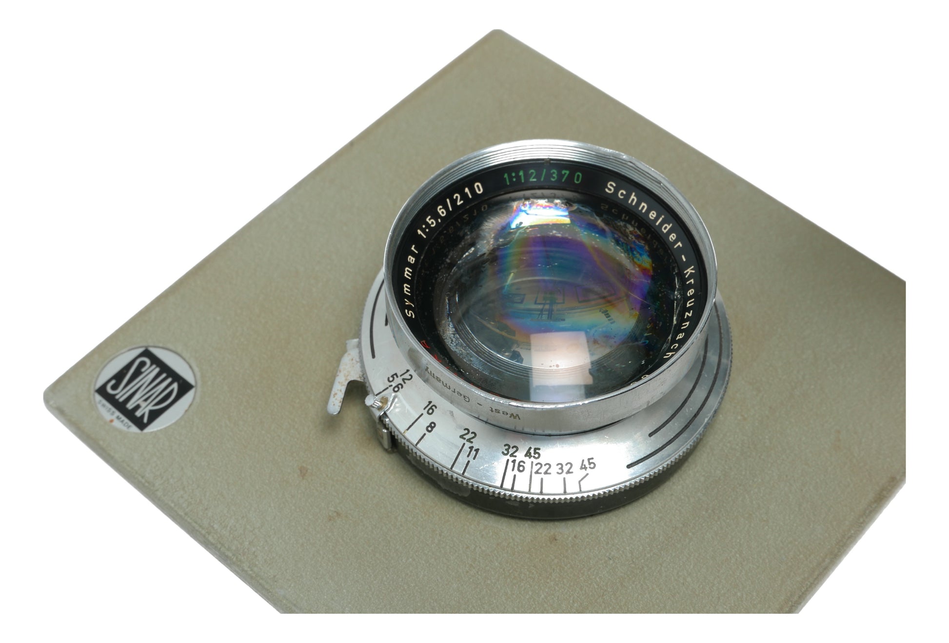 Schneider-Kreuznach Symmar 1:5.6/210mm Large Format Lens with 1:12/370mm Attachment - View 12