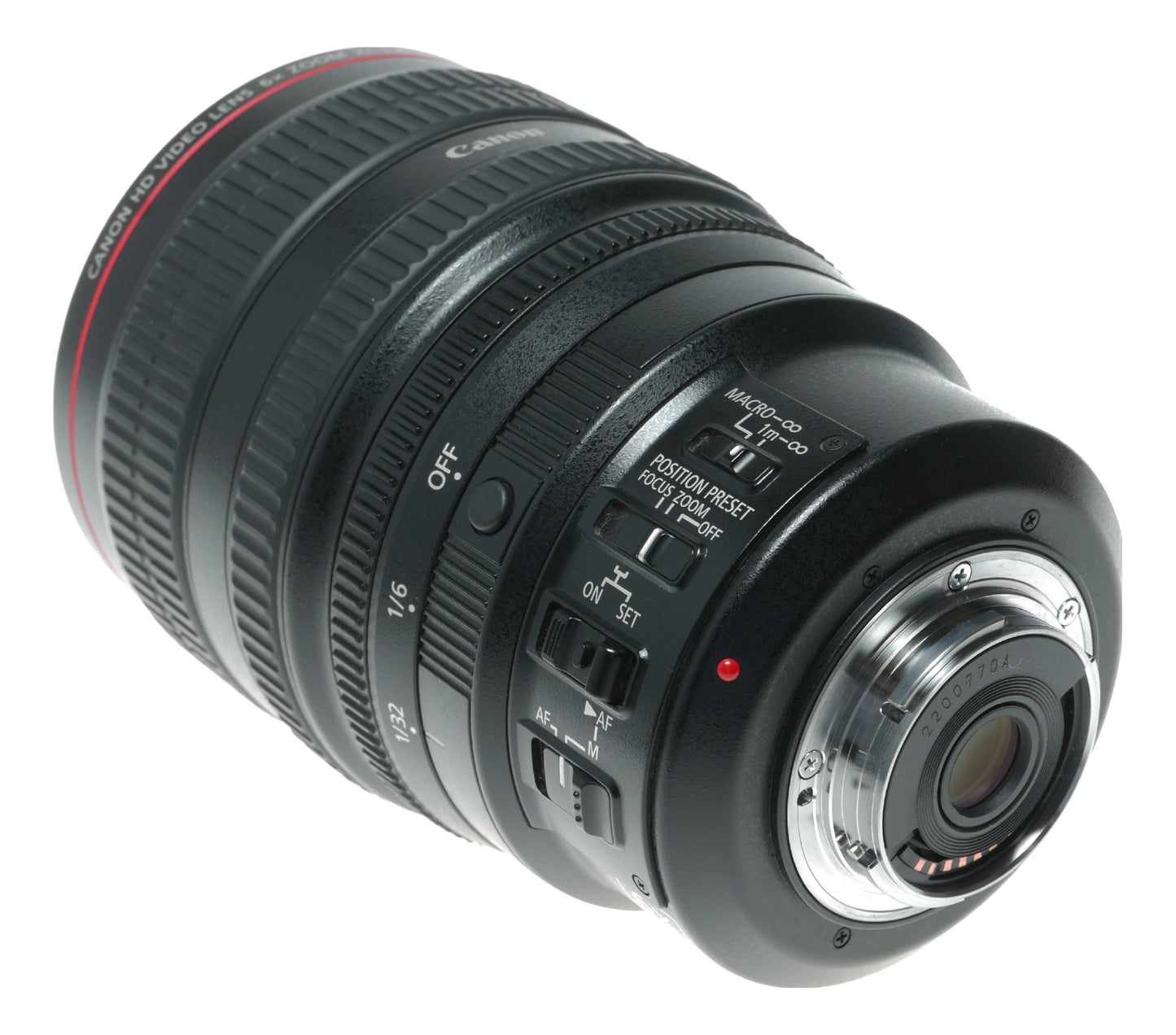 Canon XL 6x Zoom HD Video Lens, 3.4-20.4mm f/1.6-2.6, Macro, Made in Japan - View 2