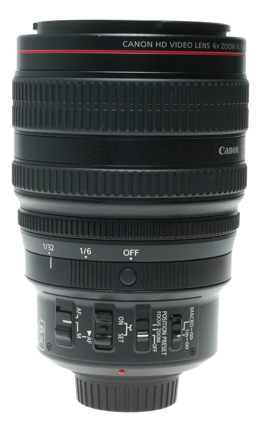 Canon XL 6x Zoom HD Video Lens, 3.4-20.4mm f/1.6-2.6, Macro, Made in Japan - View 6