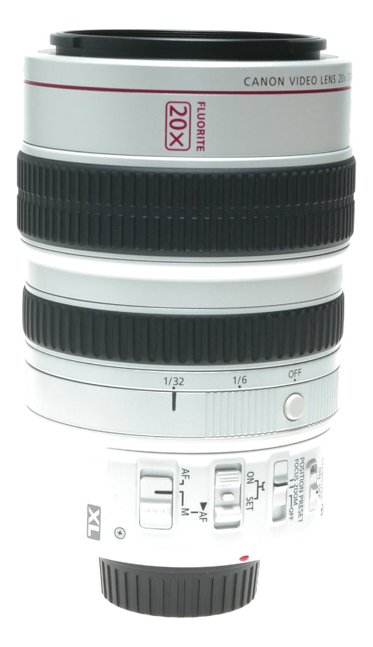 Canon XL 20x Optical Zoom Video Lens with 5.4-108mm Focal Length, f/1.6-3.5, Image Stabilizer, Fluorite Element, 72mm Filter Thread - View 9