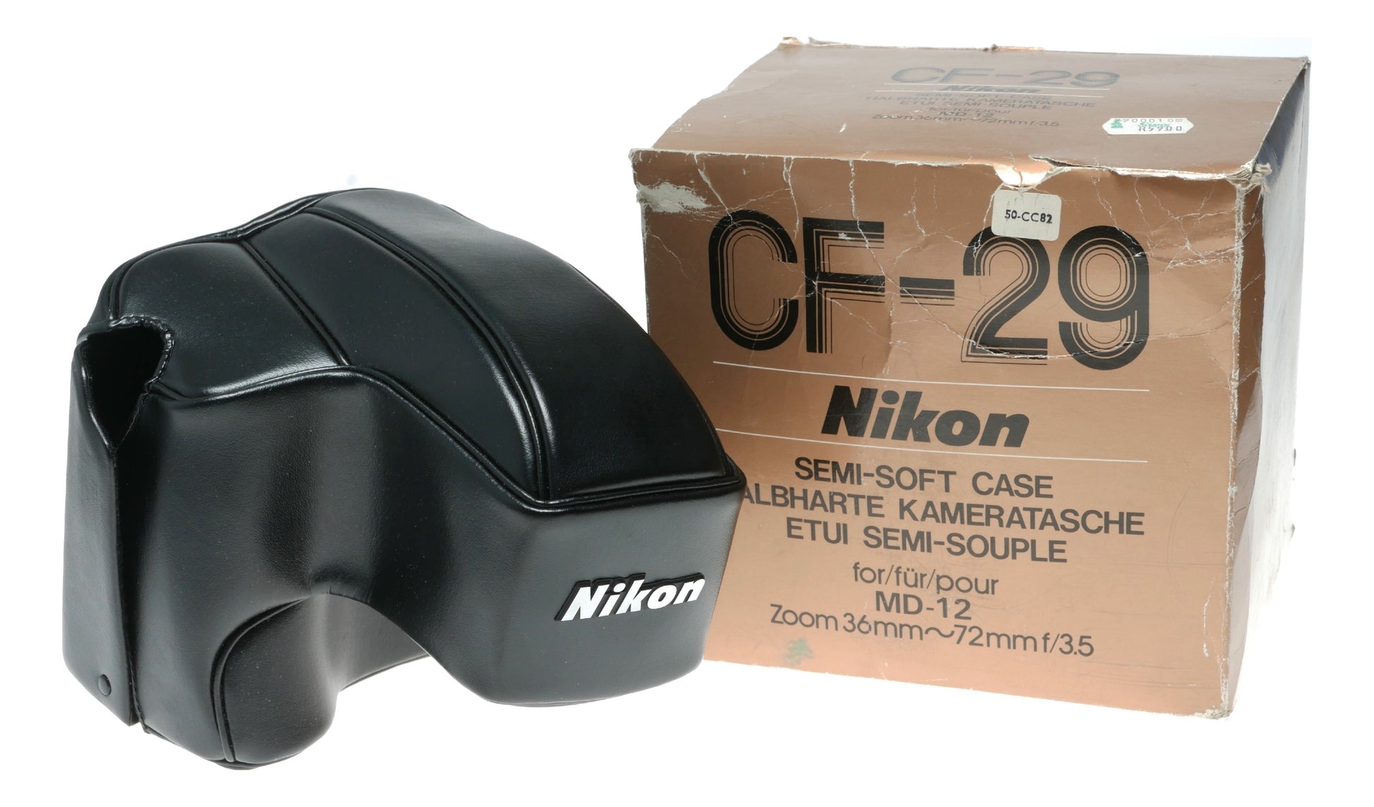 Nikon CF-29 Semi-Soft Camera Case for MD-12 and Zoom 36mm-72mm f/3.5 Lens