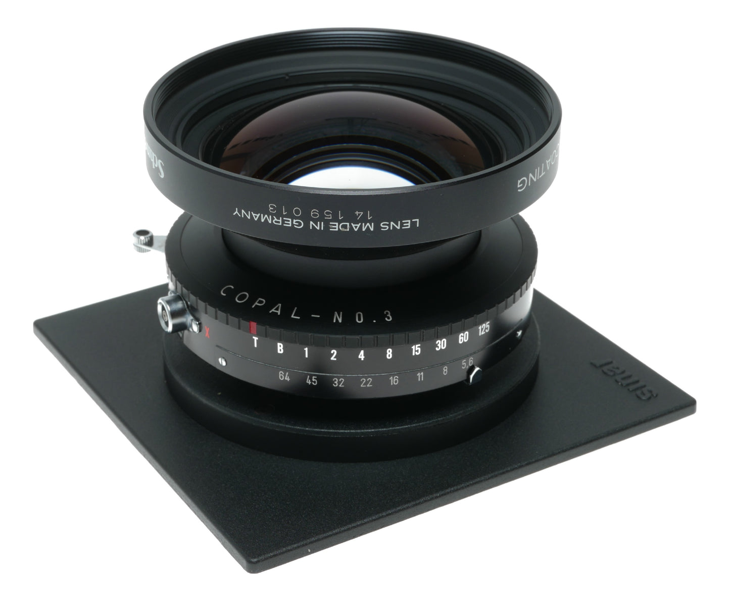 Schneider Kreuznach SYMMAR-S MC 300mm f/5.6 Large Format Lens with Copal 3 Shutter - View 3