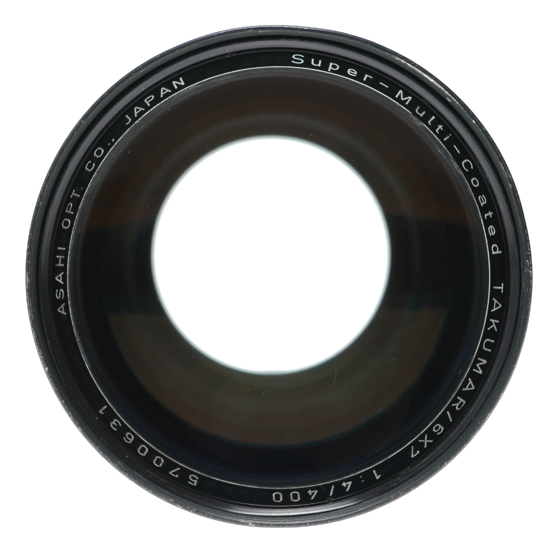 Asahi Opt. Co. Japan Super-Multi-Coated Takumar 400mm f/4 Vintage SLR Lens - View 2