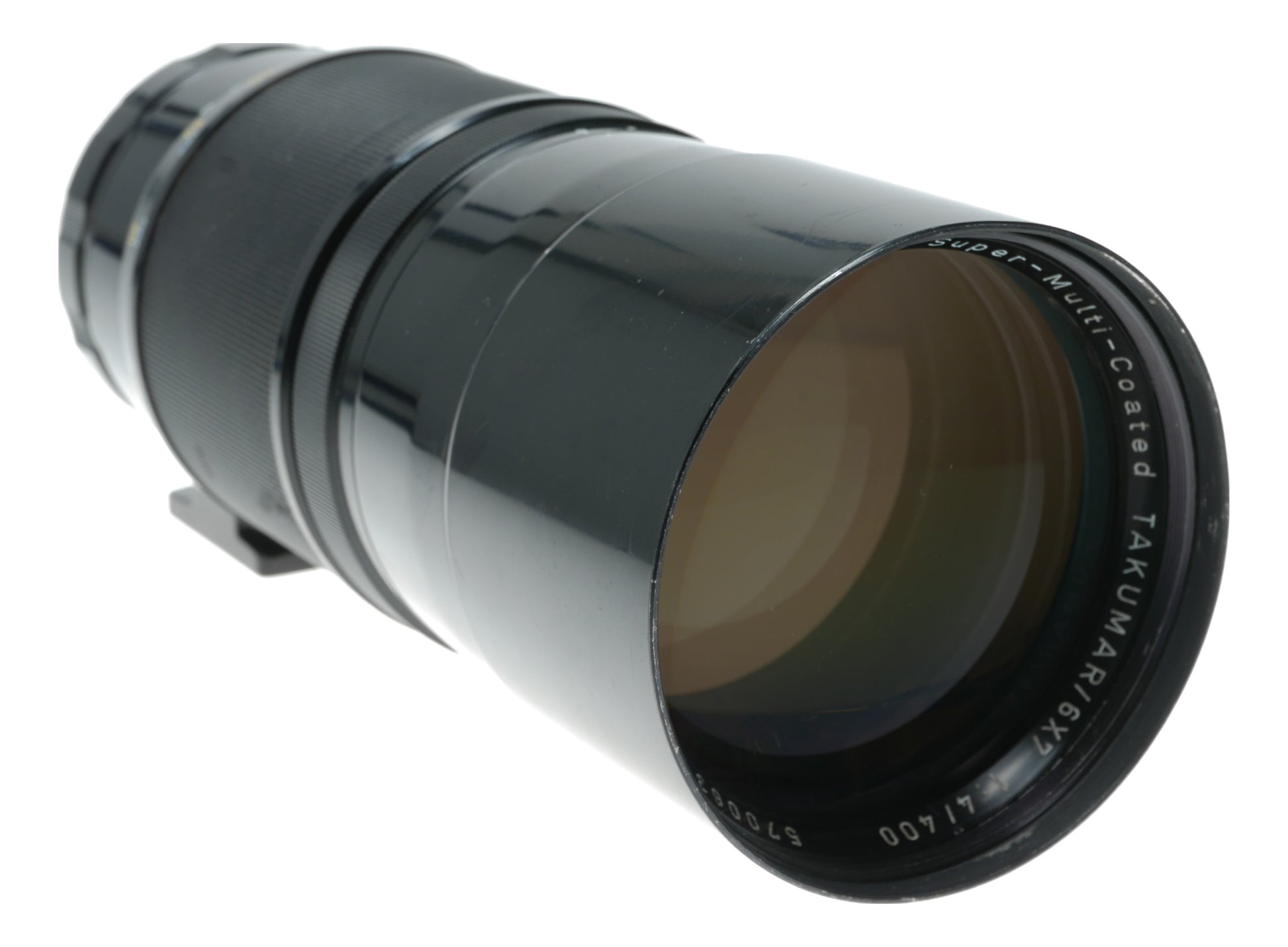 Asahi Opt. Co. Japan Super-Multi-Coated Takumar 400mm f/4 Vintage SLR Lens - View 4