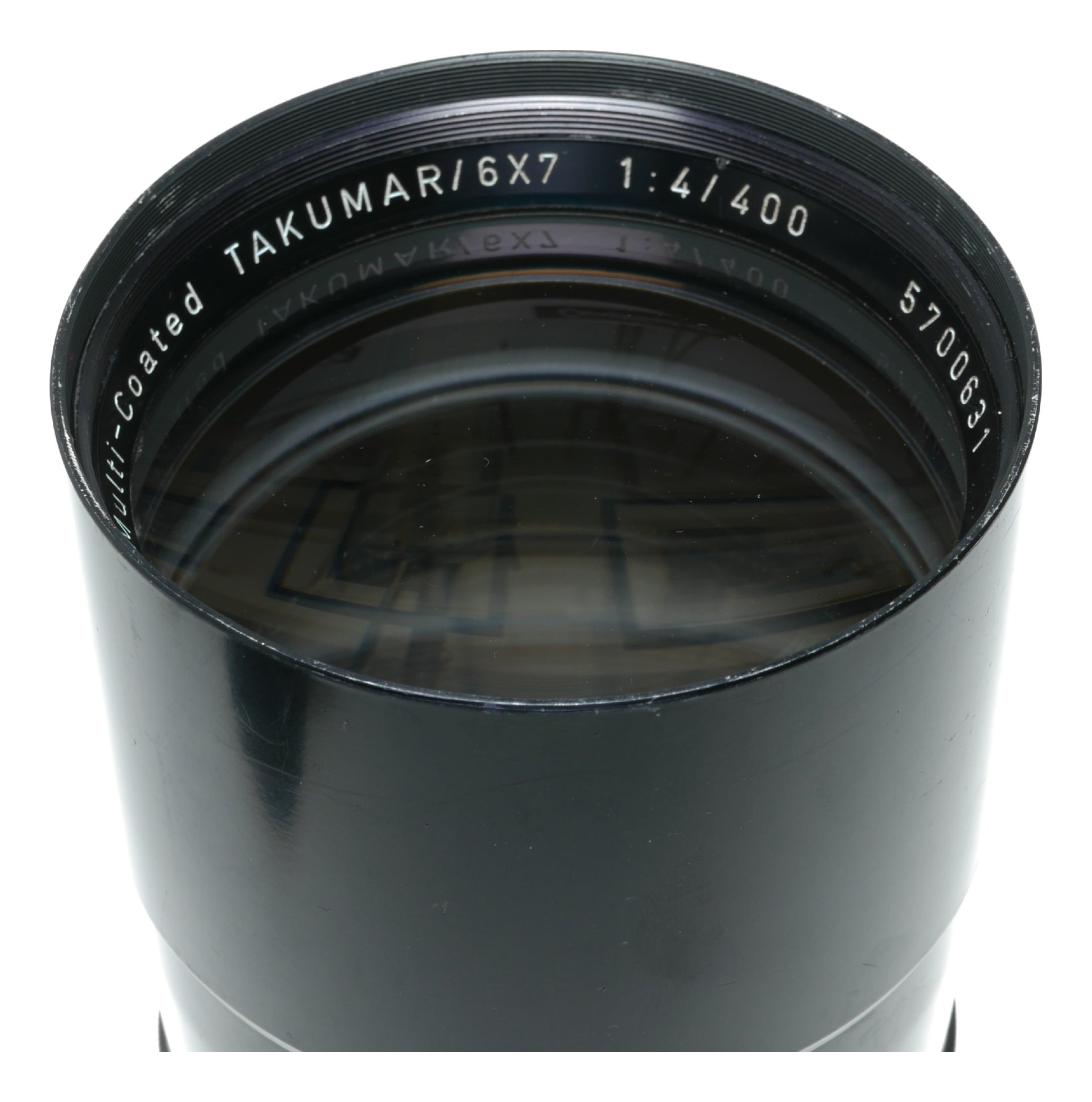 Asahi Opt. Co. Japan Super-Multi-Coated Takumar 400mm f/4 Vintage SLR Lens - View 11