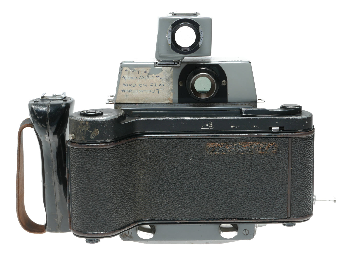 Mamiya Press Vintage 85mm f/3.5 Film Camera with Seikosha Shutter and Finder - View 4