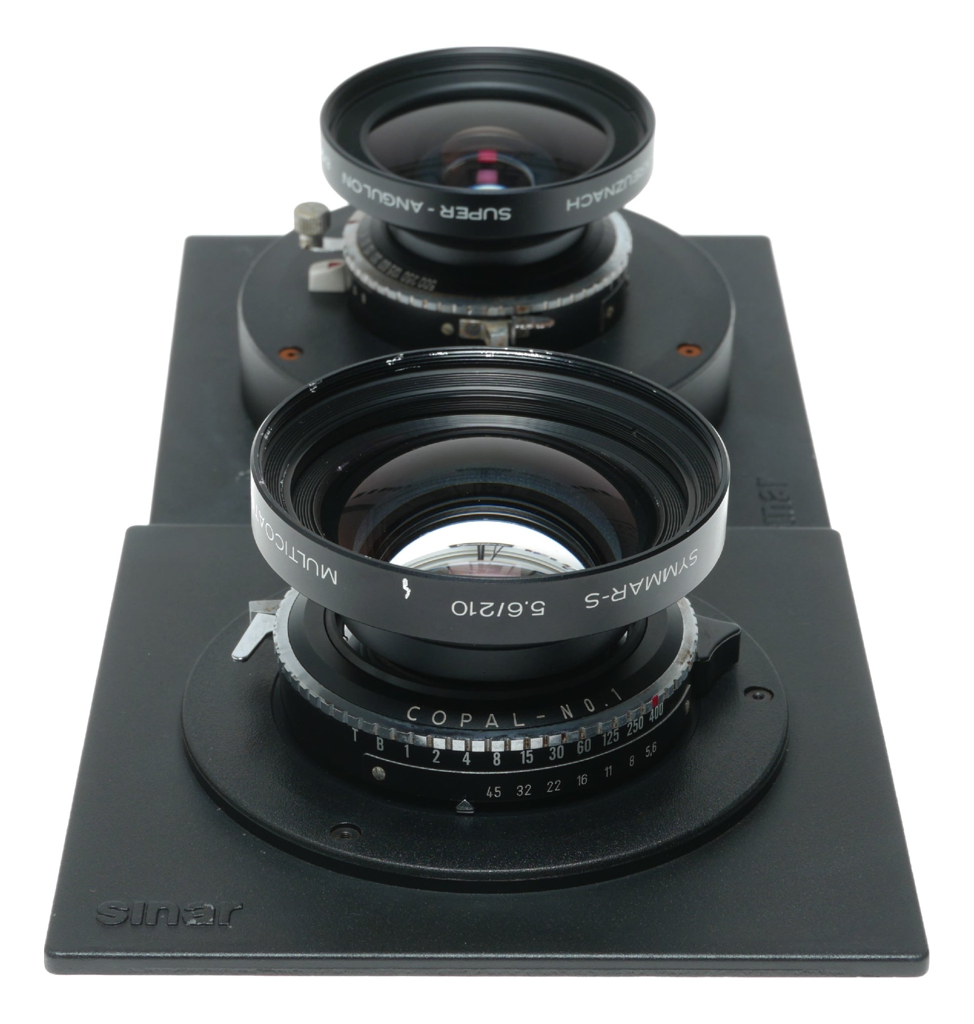 Sinar Schneider-Kreuznach Super-Angulon 58mm f/5.6 Large Format Lens with Copal No.1 Shutter - View 7
