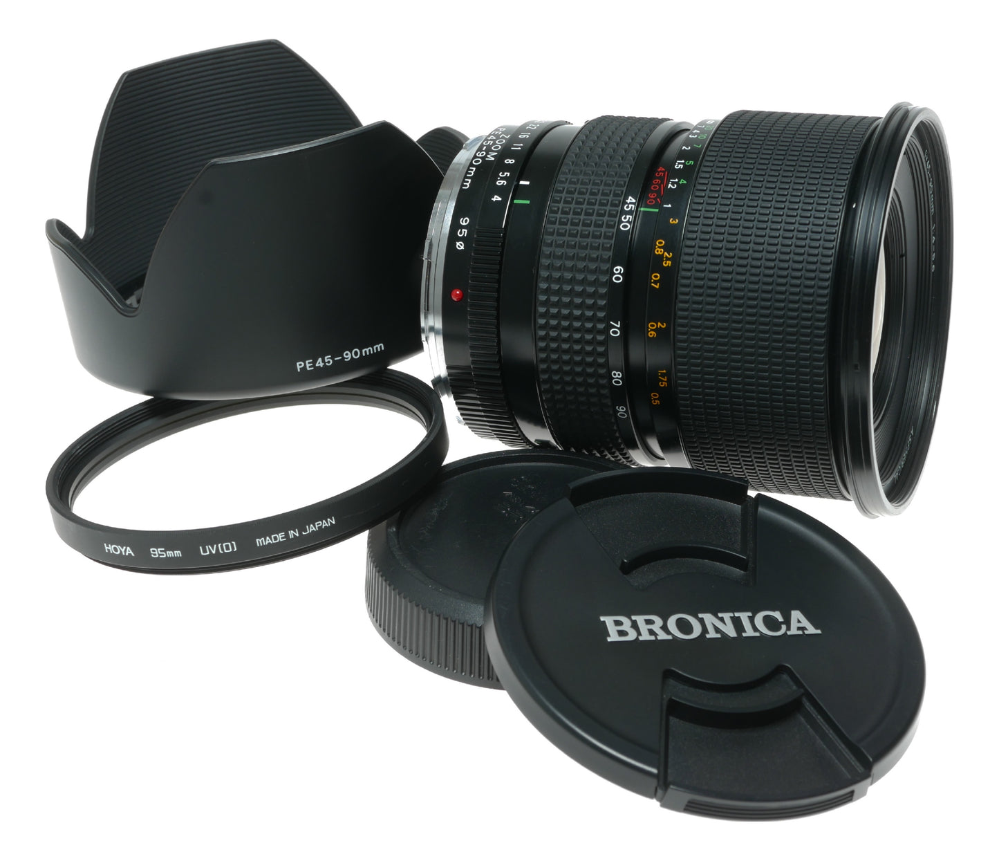 Bronica Zenzanon-PE 45-90mm f/4-5.6 Aspherical Lens for Medium Format Camera