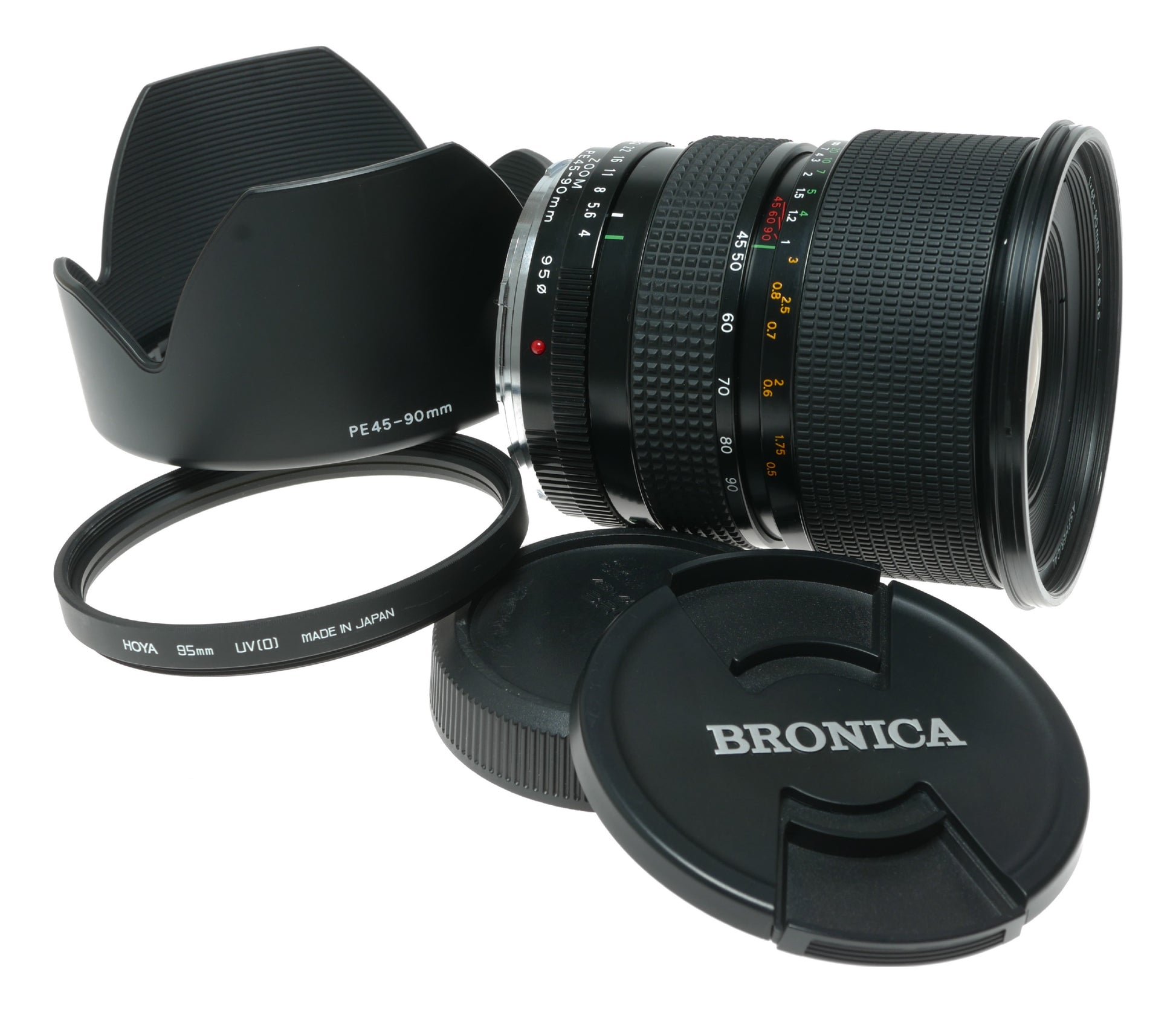 Bronica Zenzanon-PE 45-90mm f/4-5.6 Aspherical Lens for Medium Format Camera