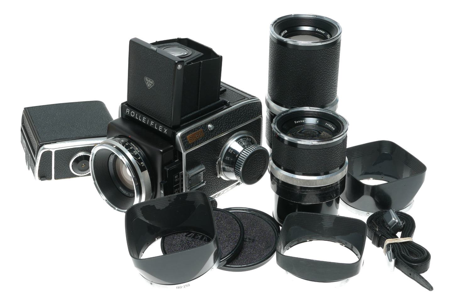 Rollei SL66 Medium Format Camera with Carl Zeiss Planar 80mm f/2.8 Lens