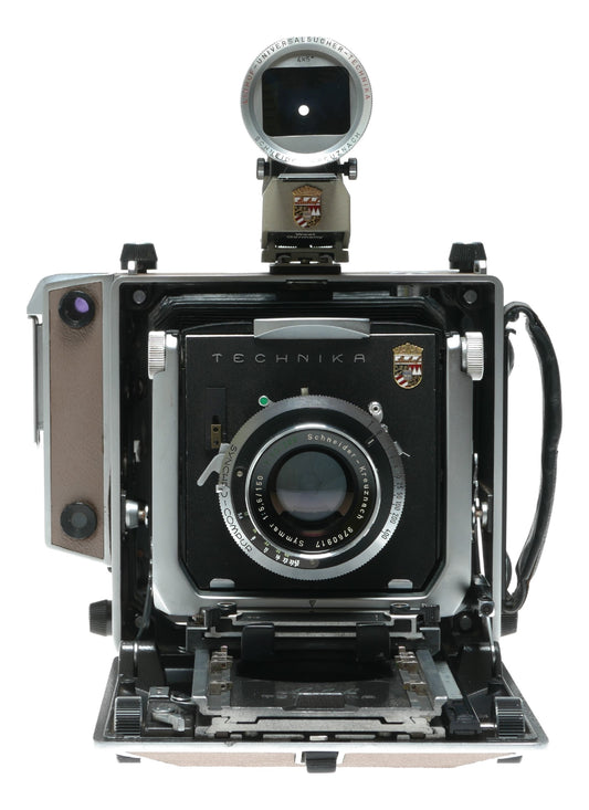 Technika Super Rattay 9077 Vintage Camera with Schneider Kreuznach 150mm f/5.6 Lens, Made in West Germany - View 2