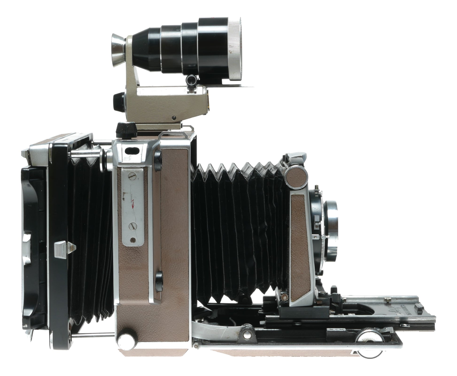 Technika Super Rattay 9077 Vintage Camera with Schneider Kreuznach 150mm f/5.6 Lens, Made in West Germany - View 5