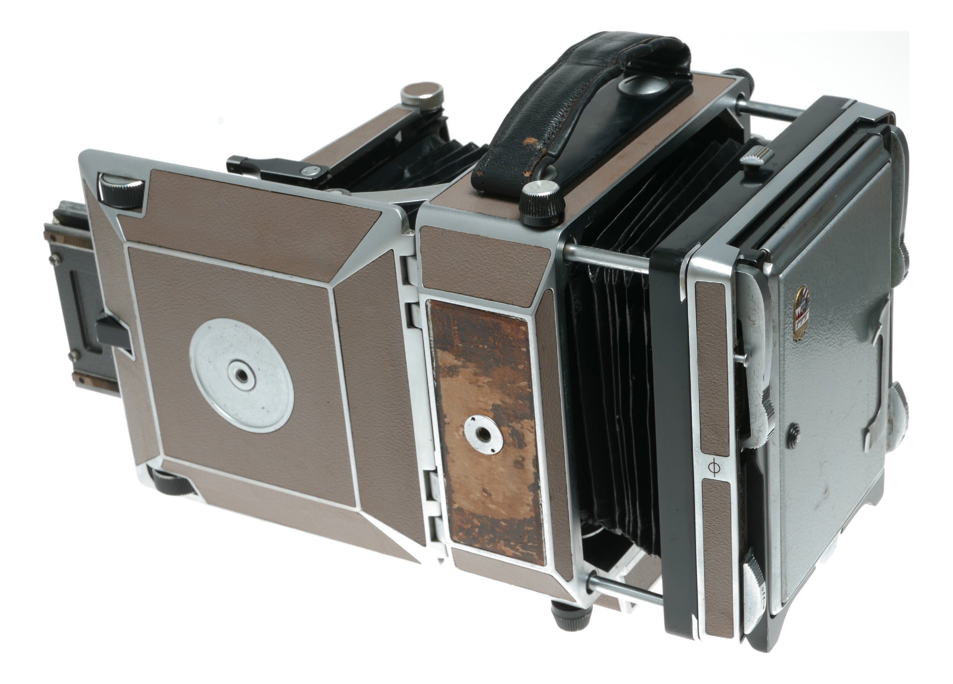 Technika Super Rattay 9077 Vintage Camera with Schneider Kreuznach 150mm f/5.6 Lens, Made in West Germany - View 11