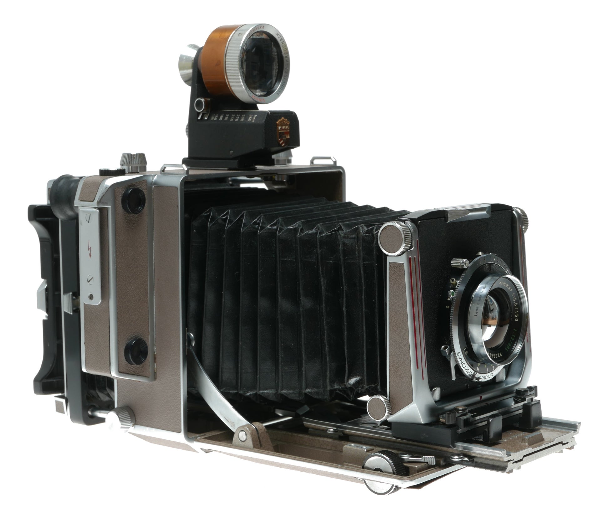 Technika Schneider Kreuznach Symmar 150mm f/5.6 Vintage Large Format Lens from West Germany - View 2