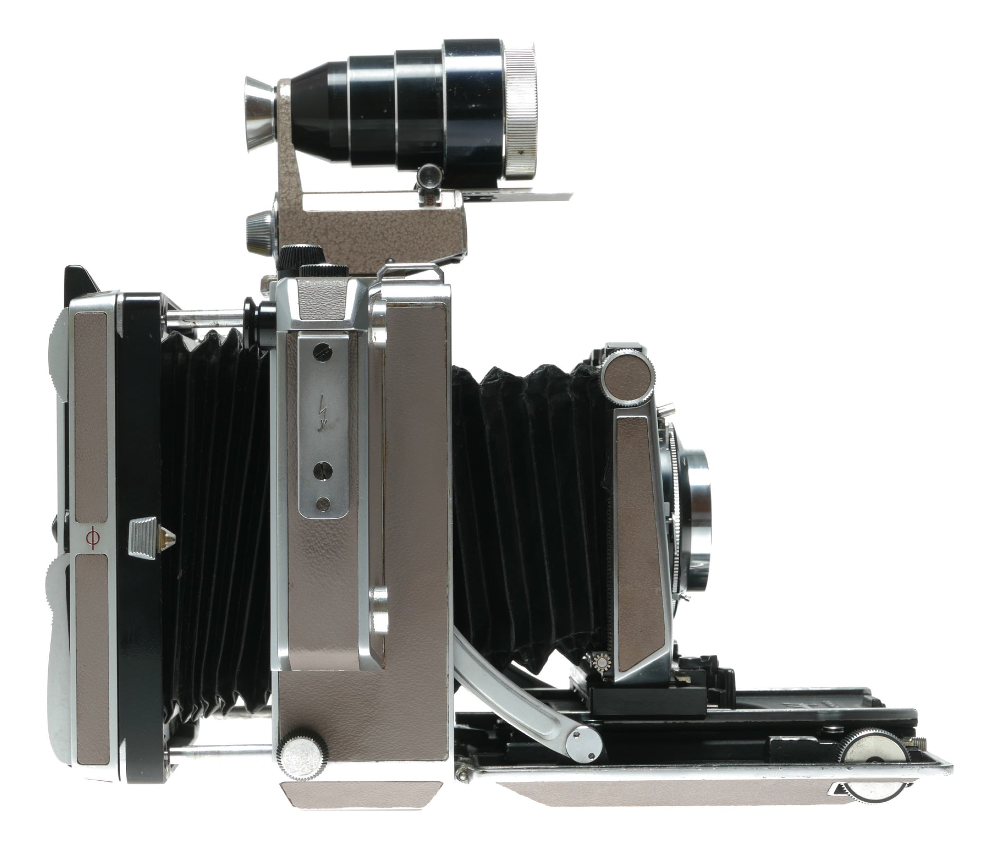 Linhof Technika IV Vintage Large Format Camera with Schneider-Kreuznach 150mm f/5.6 Summar Lens - View 5