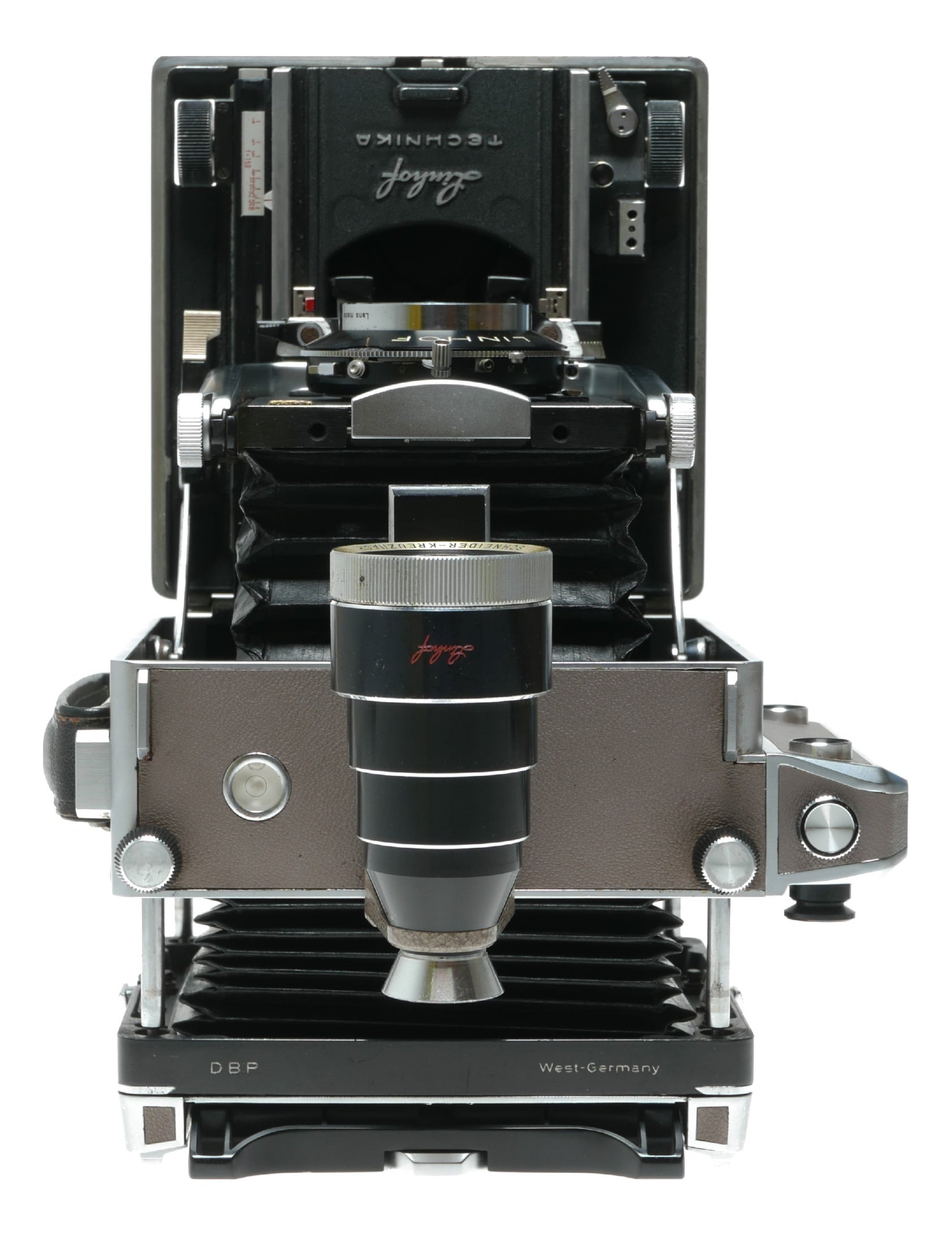 Linhof Technika IV Vintage Large Format Camera with Schneider-Kreuznach 150mm f/5.6 Summar Lens - View 7