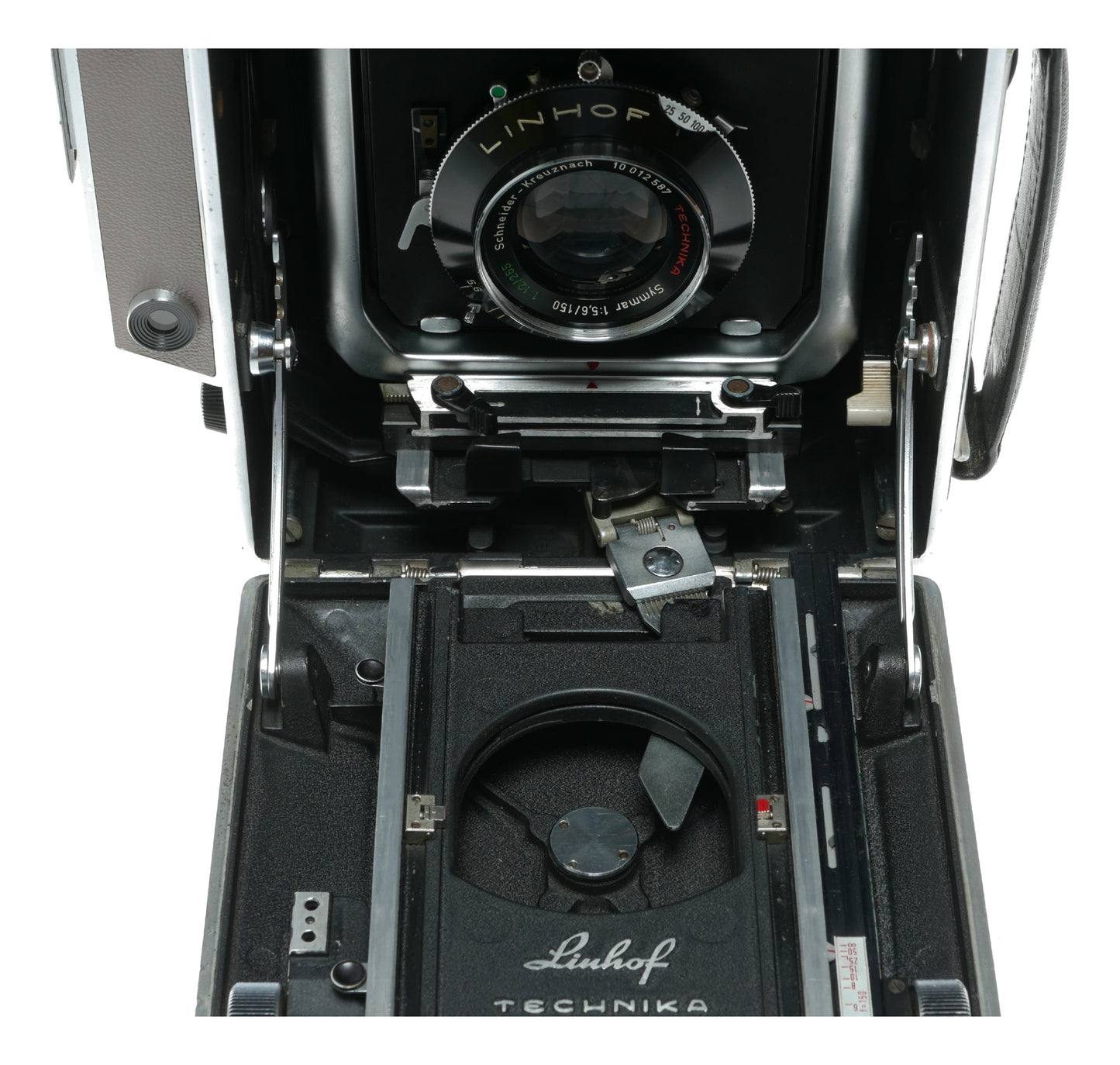 Linhof Technika IV Vintage Large Format Camera with Schneider-Kreuznach 150mm f/5.6 Summar Lens - View 10
