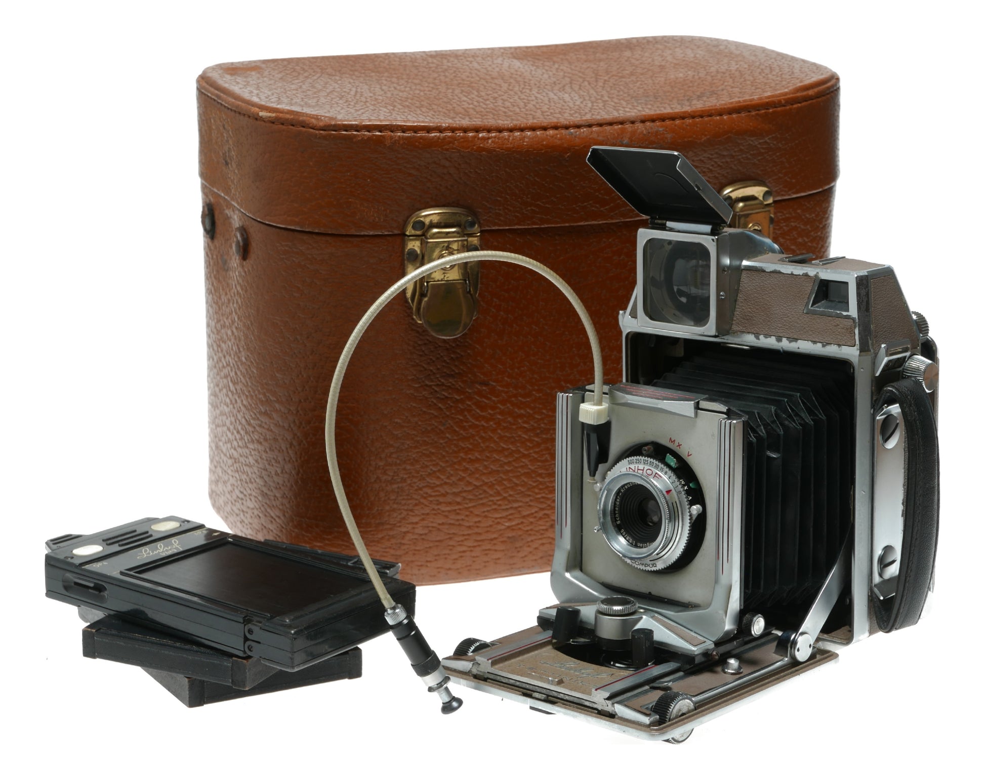 Linhof Technika IV Vintage Large Format Camera with Schneider-Compur K 85 Lens