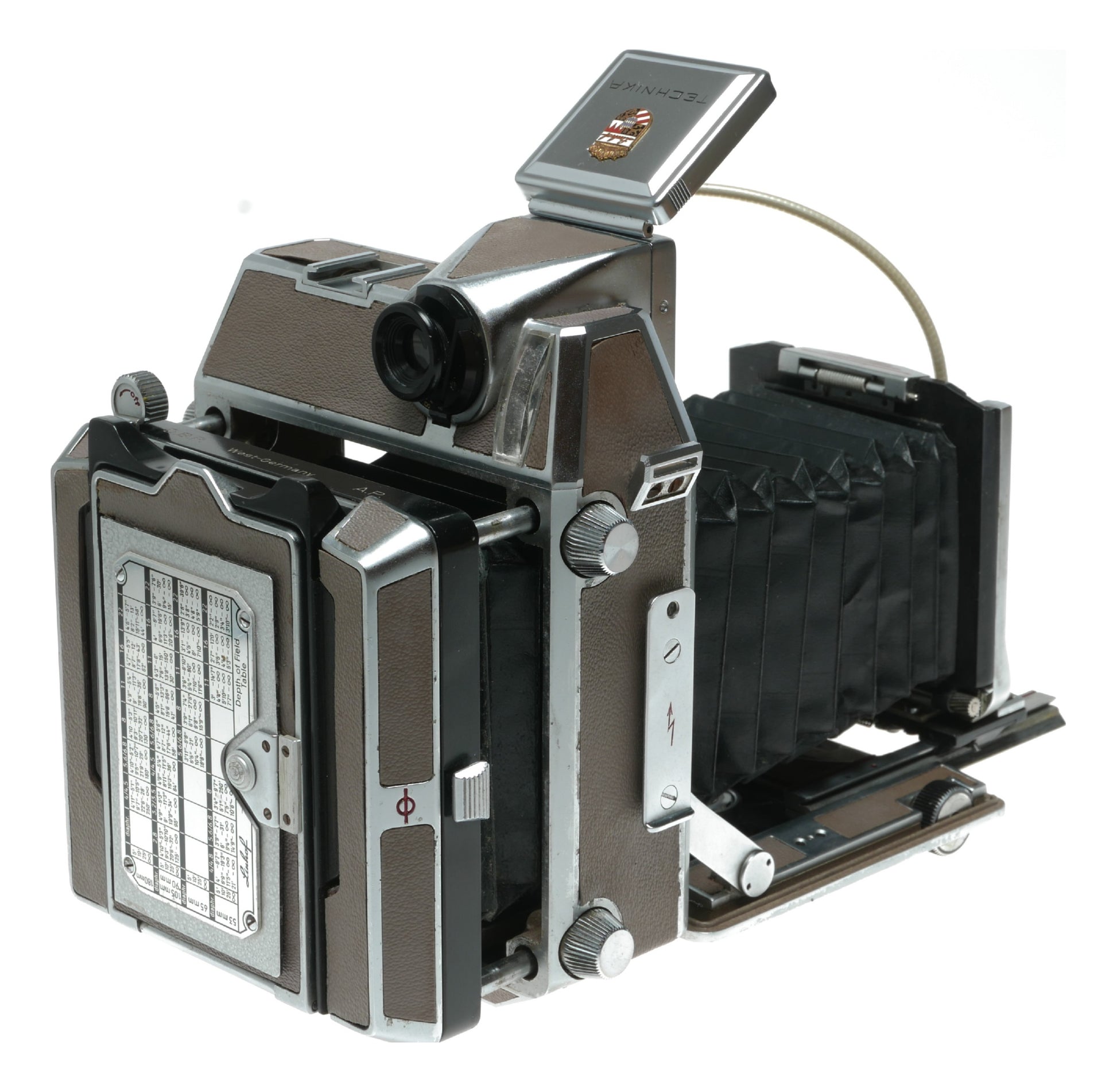 Linhof Technika IV Vintage Large Format Camera with Schneider-Compur K 85 Lens - View 4