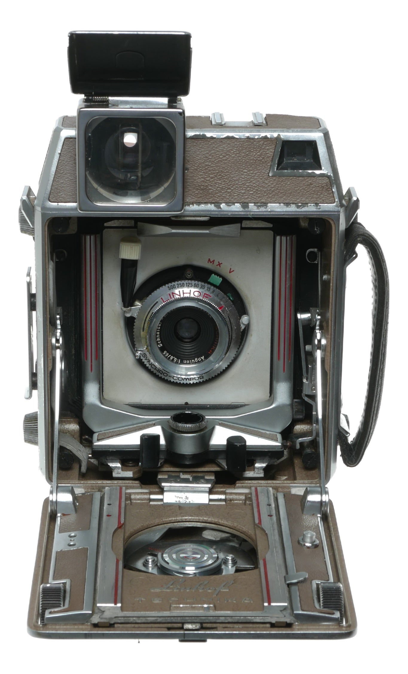 Linhof Technika IV Vintage Large Format Camera with Schneider-Compur K 85 Lens - View 8