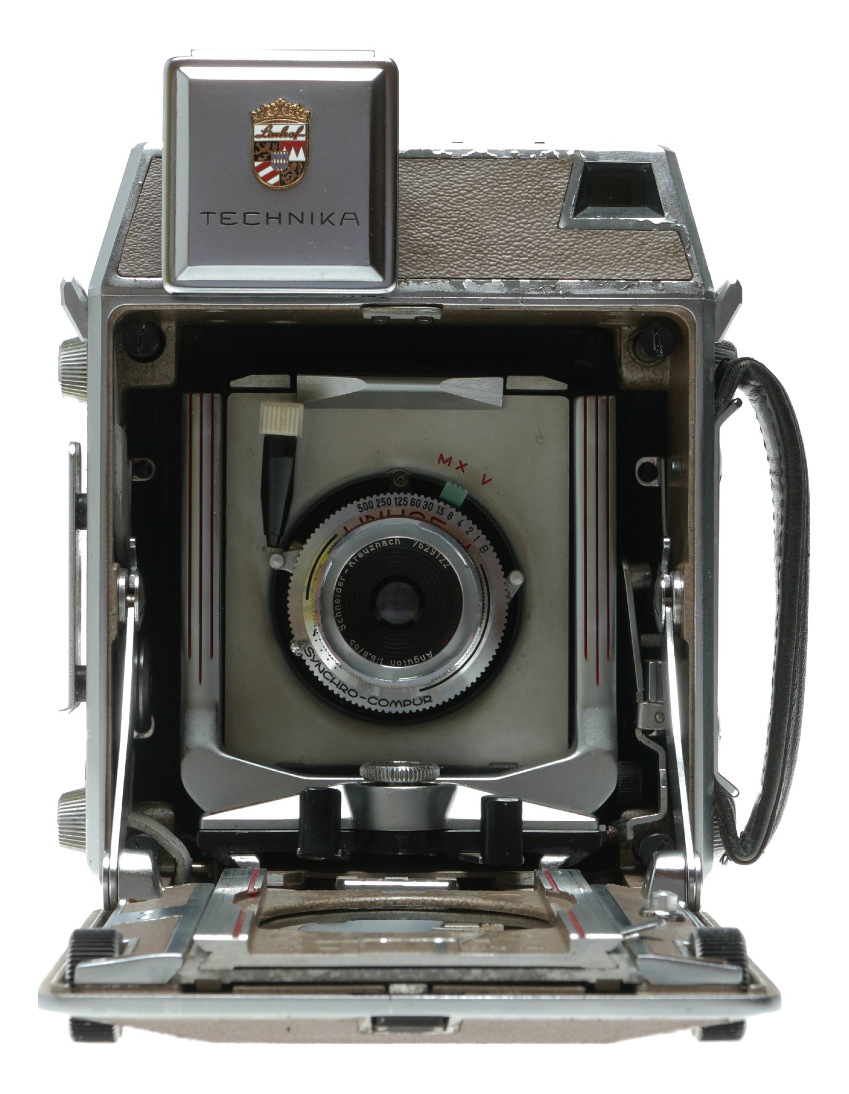 Linhof Technika IV Vintage Large Format Camera with Schneider-Compur K 85 Lens - View 9