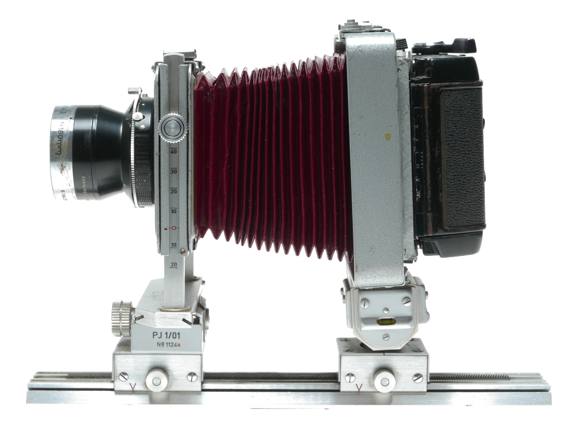 Plaubel PJ 1/01 Vintage Large Format Camera with Linhof-Tele 150mm f/5.6 Lens - View 6