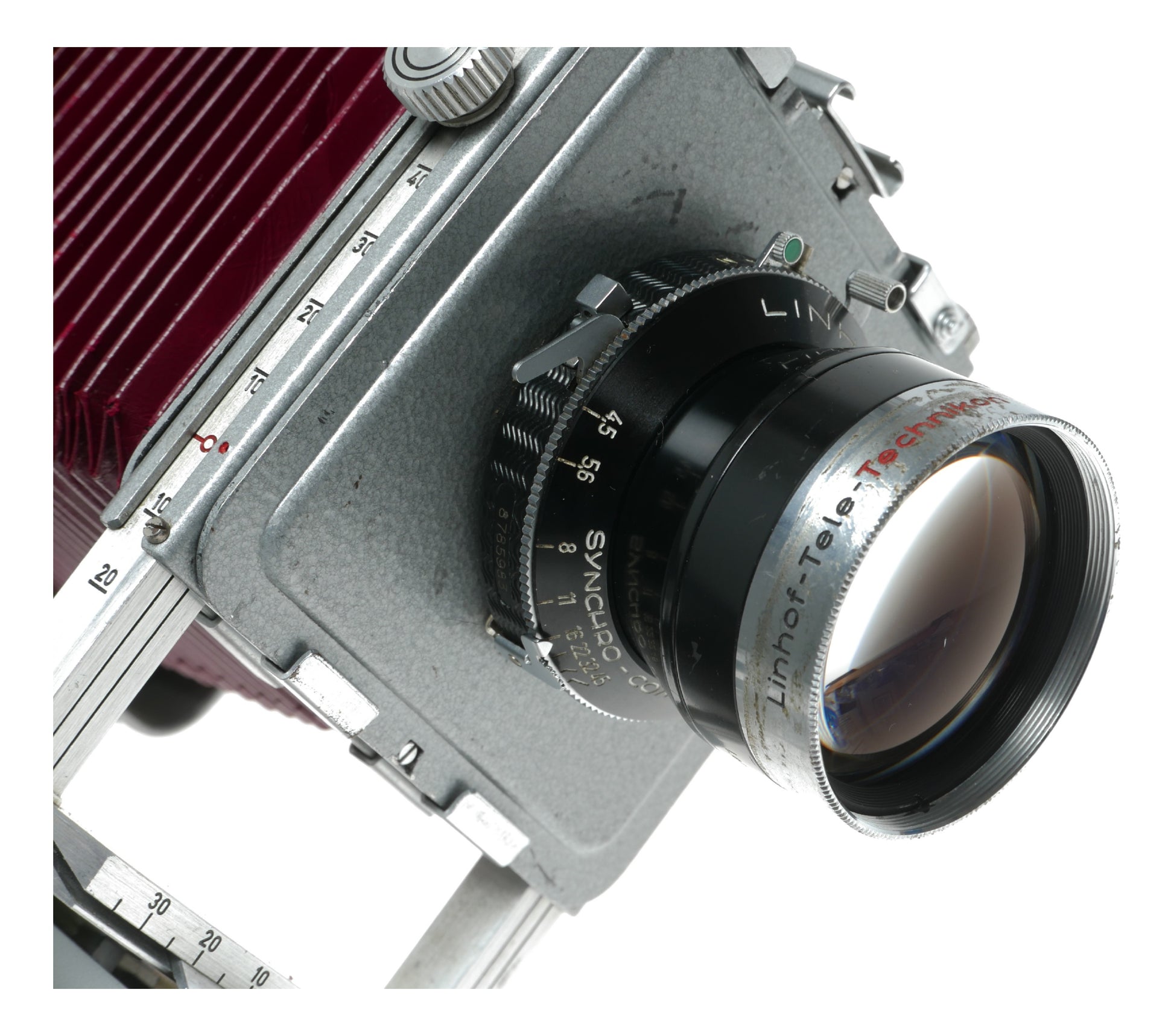 Plaubel PJ 1/01 Vintage Large Format Camera with Linhof-Tele 150mm f/5.6 Lens - View 9