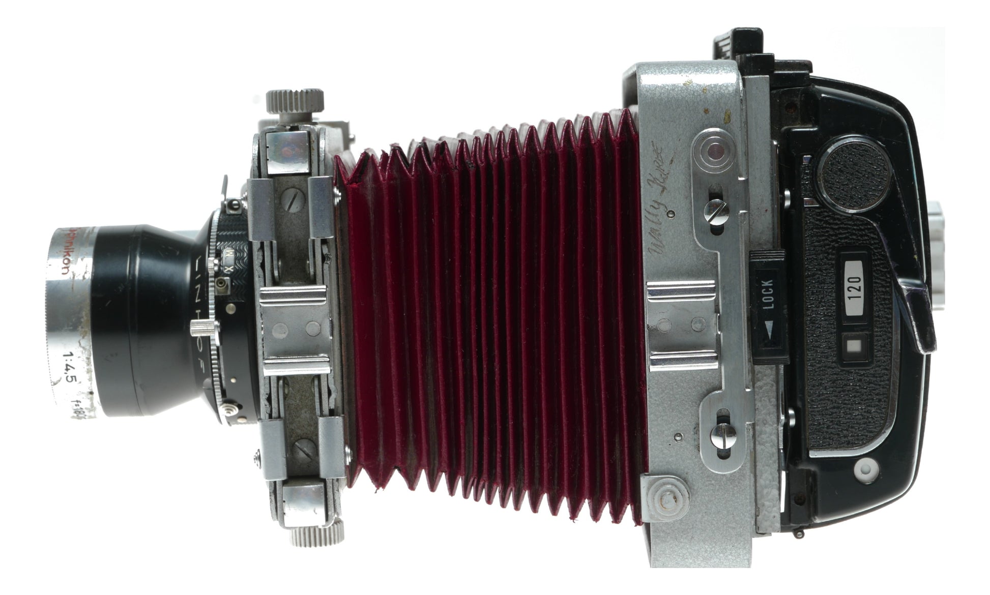 Plaubel PJ 1/01 Vintage Large Format Camera with Linhof-Tele 150mm f/5.6 Lens - View 10