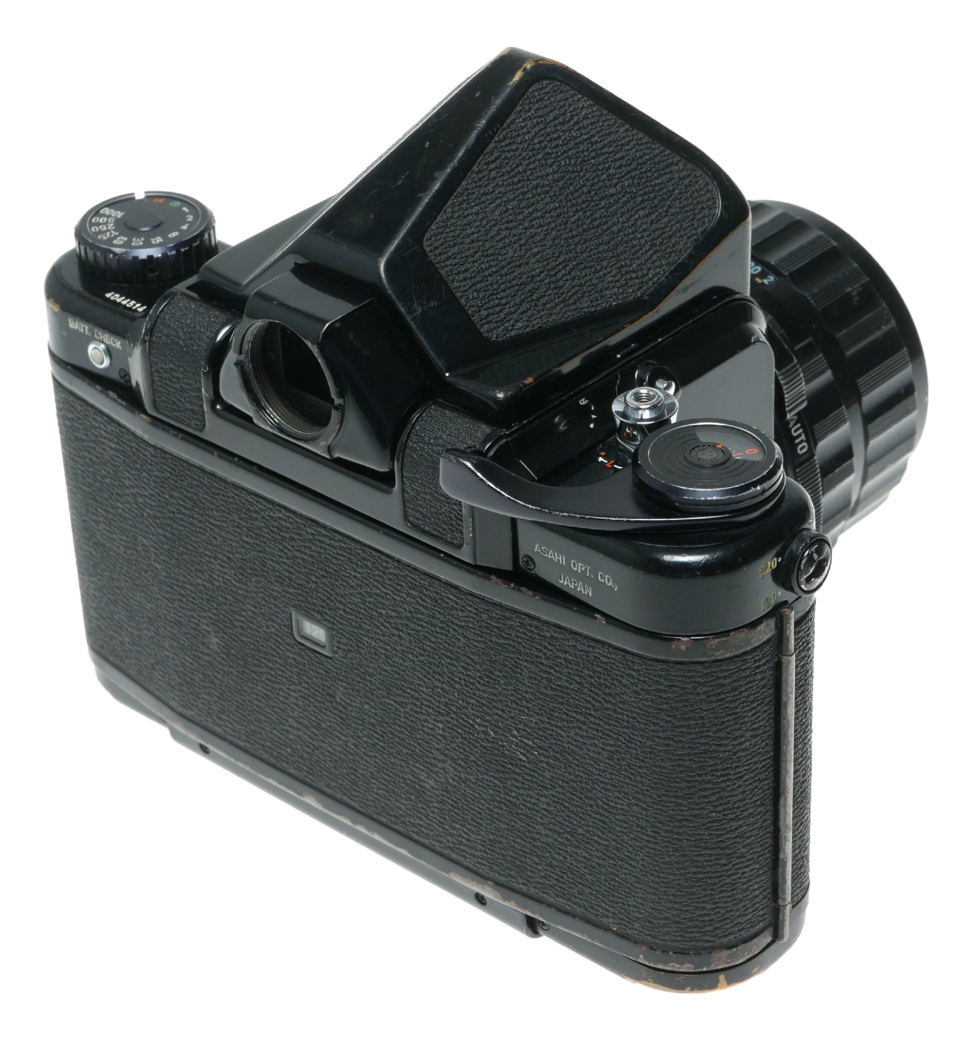 Asahi Pentax 6x7 Vintage Film Camera with Super-Takumar 105mm f/3.5 Lens - View 10