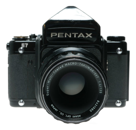 Pentax 67 Macro-Takumar 135mm f/4 Vintage Medium Format Camera Lens
