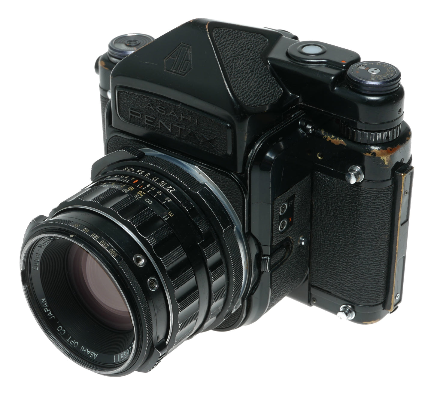Pentax 6x7 AL Vintage Medium Format Film Camera with Super Multi-Coated Takumar 90mm f/2.8 Lens - View 2