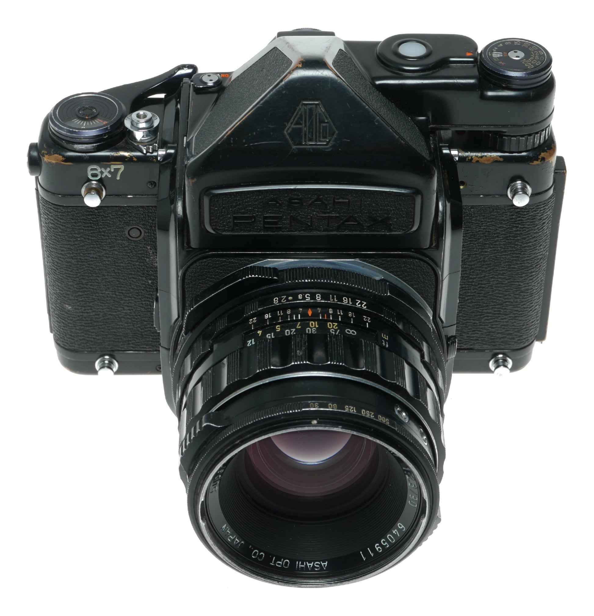 Pentax 6x7 AL Vintage Medium Format Film Camera with Super Multi-Coated Takumar 90mm f/2.8 Lens - View 3