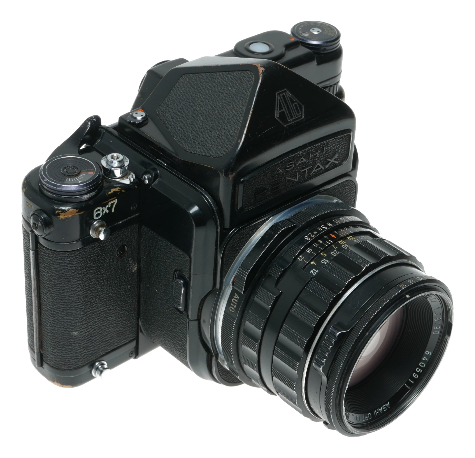 Pentax 6x7 AL Vintage Medium Format Film Camera with Super Multi-Coated Takumar 90mm f/2.8 Lens - View 4