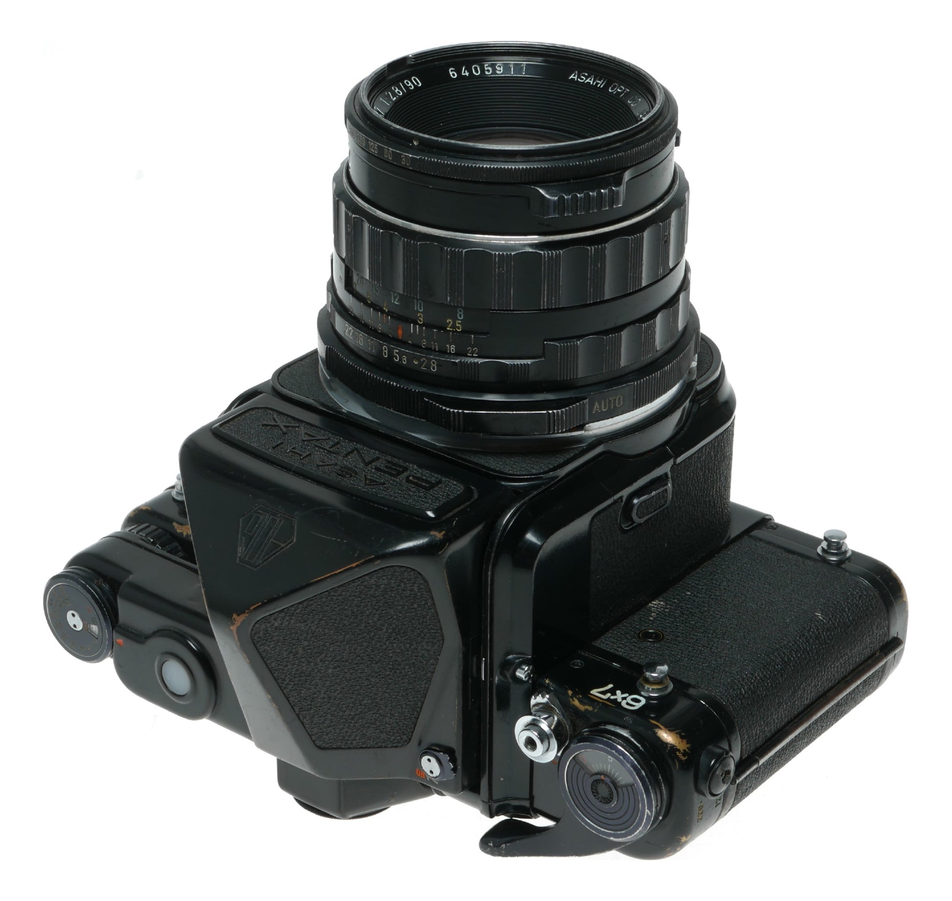 Pentax 6x7 AL Vintage Medium Format Film Camera with Super Multi-Coated Takumar 90mm f/2.8 Lens - View 10