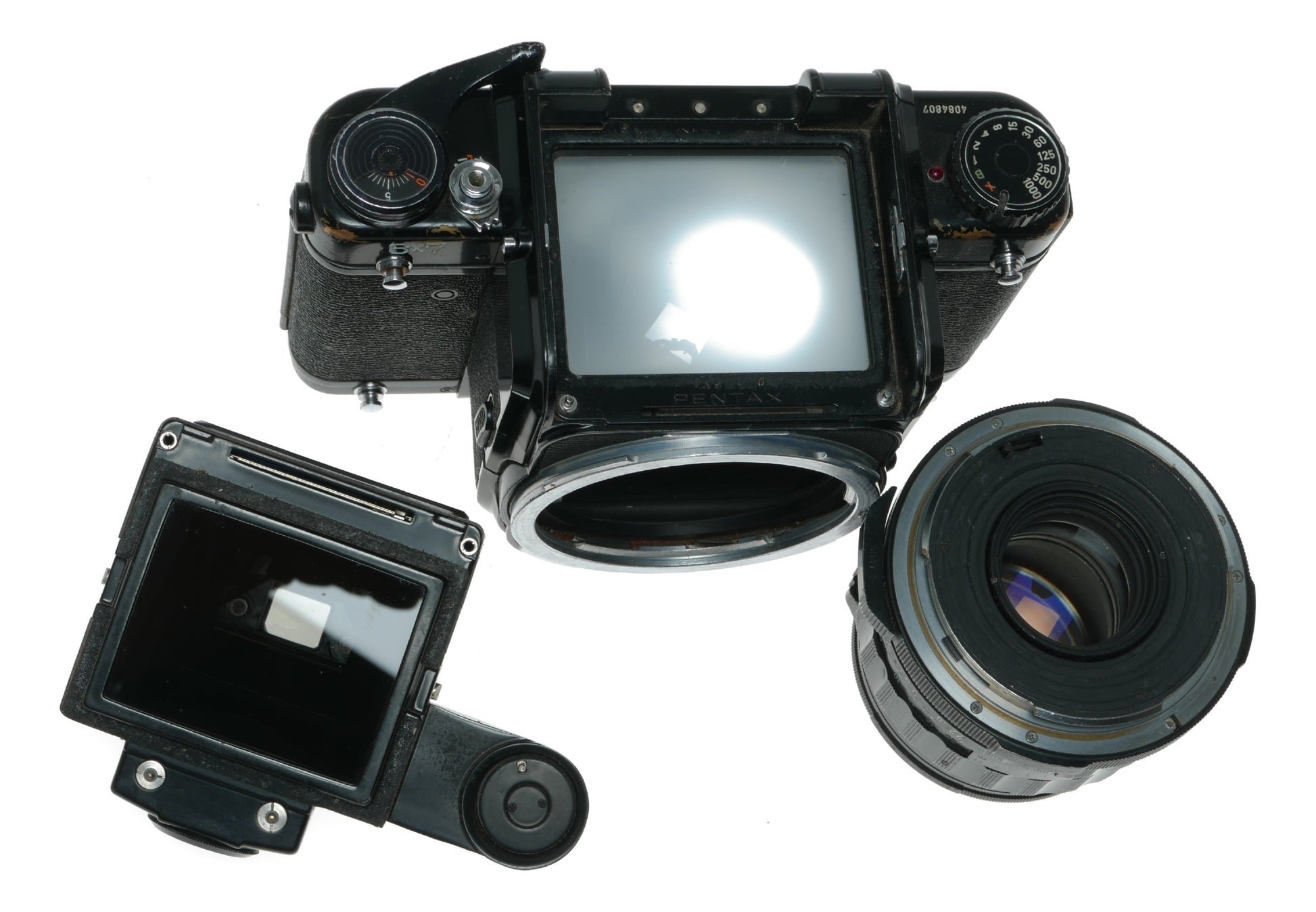 Pentax 6x7 AL Vintage Medium Format Film Camera with Super Multi-Coated Takumar 90mm f/2.8 Lens - View 11