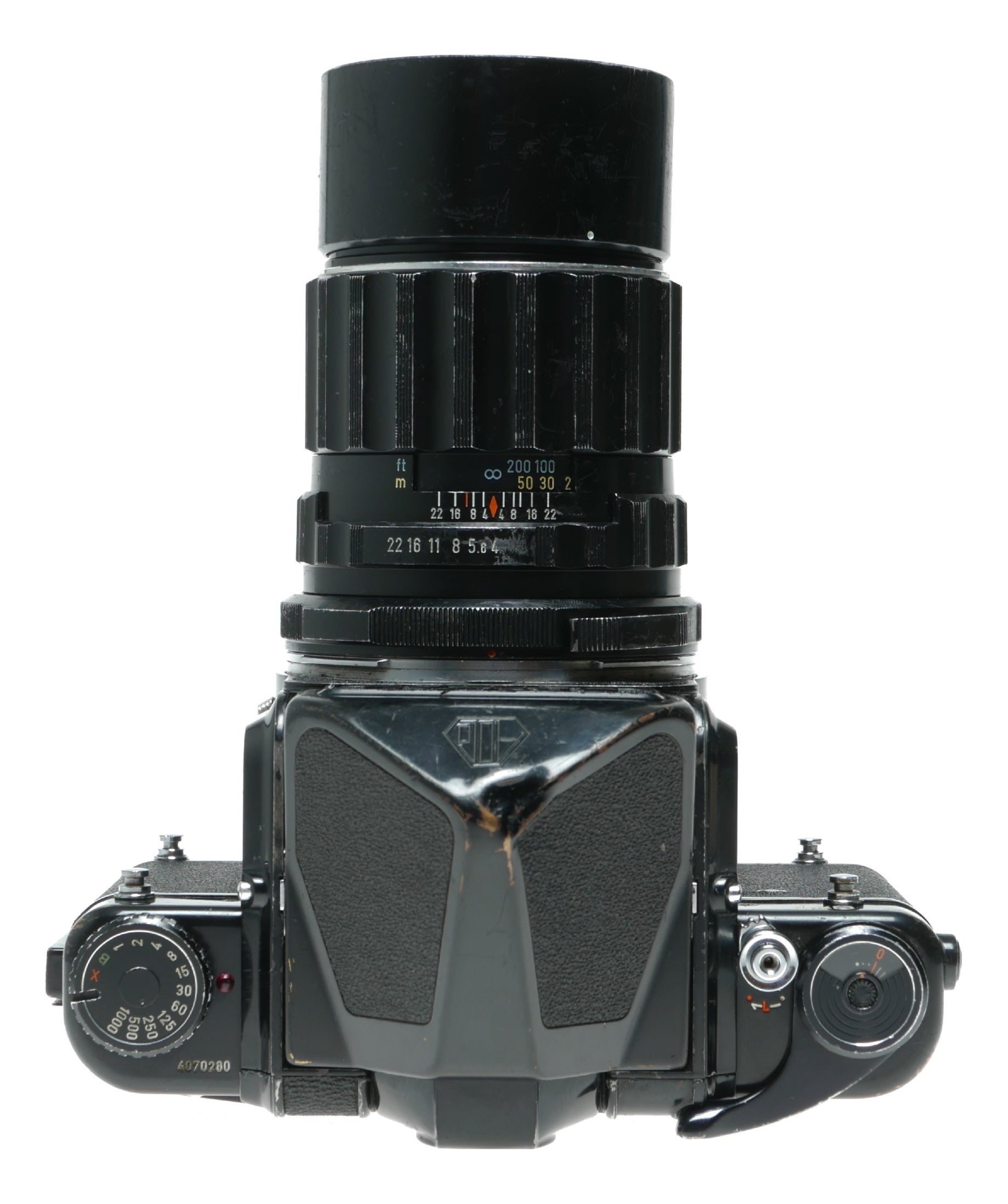 Asahi Pentax 6x7 Medium Format Film Camera with Super-Multi-Coated Takumar 200mm f/4 Lens - View 4