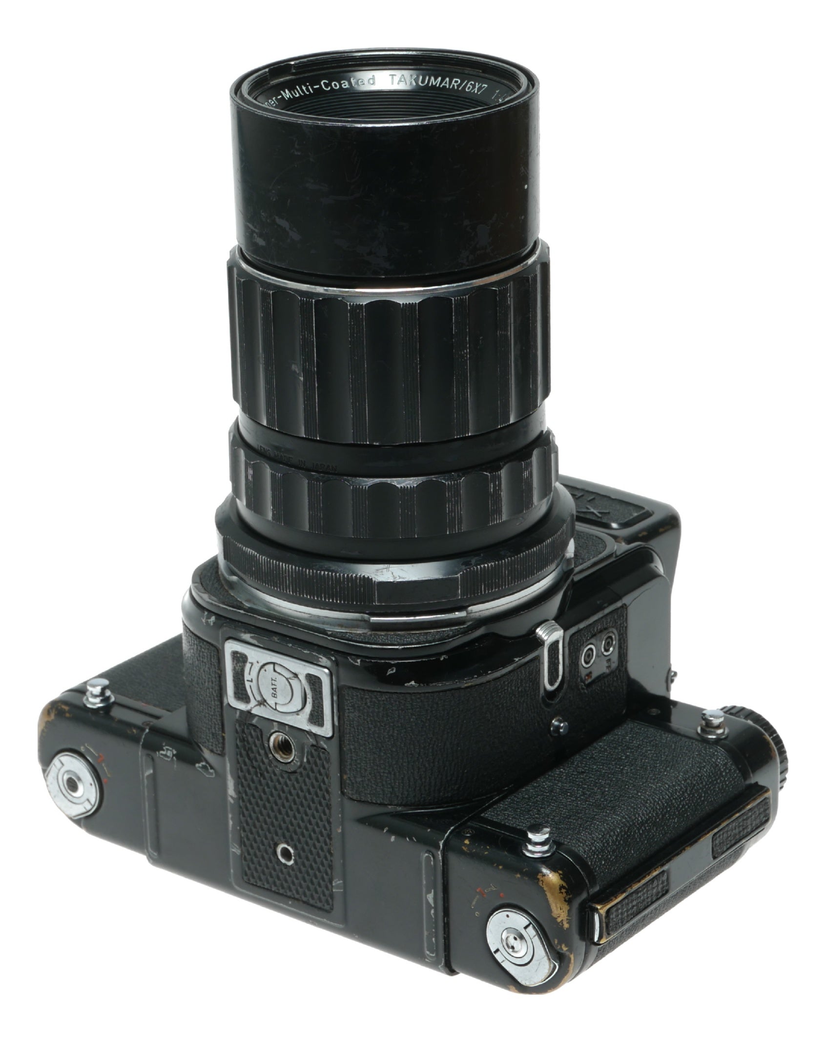 Asahi Pentax 6x7 Medium Format Film Camera with Super-Multi-Coated Takumar 200mm f/4 Lens - View 8