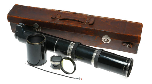 Carl Zeiss Jena Fernobjektiv 1:8 F=50cm Vintage Telephoto Lens Made in Germany