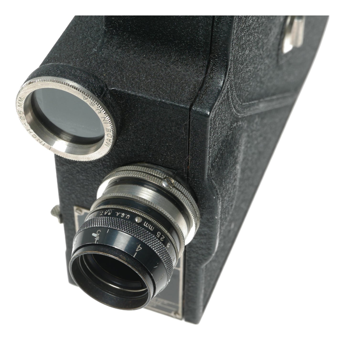 Eastman Kodak Cine-Kodak Model E Vintage 16mm Movie Camera with Kodak Anastigmat f/1.9 25mm Lens - View 9