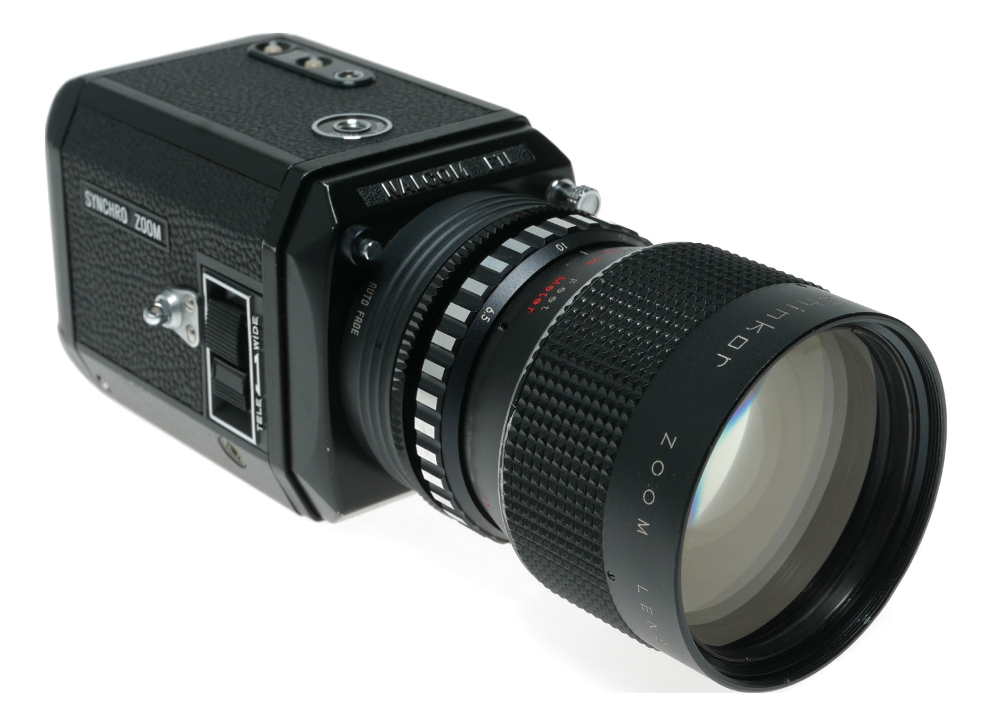 Nalcom FTL Synchro Zoom Vintage Film Camera with 140mm Lens, Made in Japan - View 5