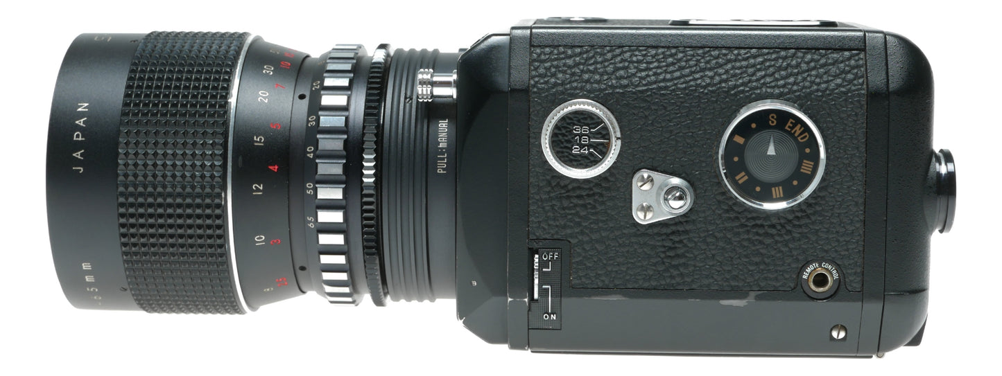 Nalcom FTL Synchro Zoom Vintage Film Camera with 140mm Lens, Made in Japan - View 8