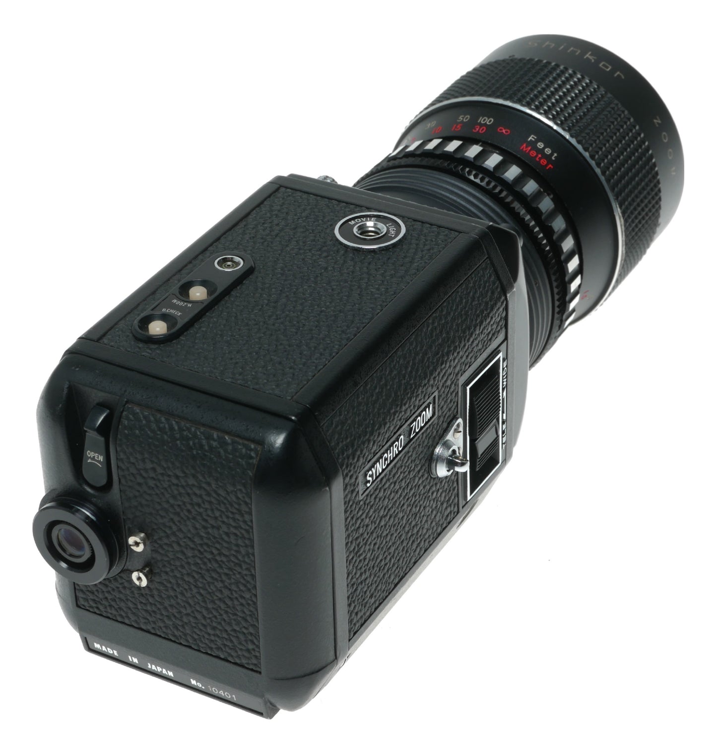 Nalcom FTL Synchro Zoom Vintage Film Camera with 140mm Lens, Made in Japan - View 11