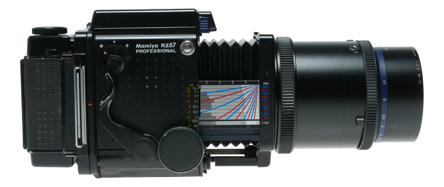 Mamiya RZ67 Professional Medium Format Film Camera with Mamiya-Sekor 180mm f/4.5 Lens - View 6