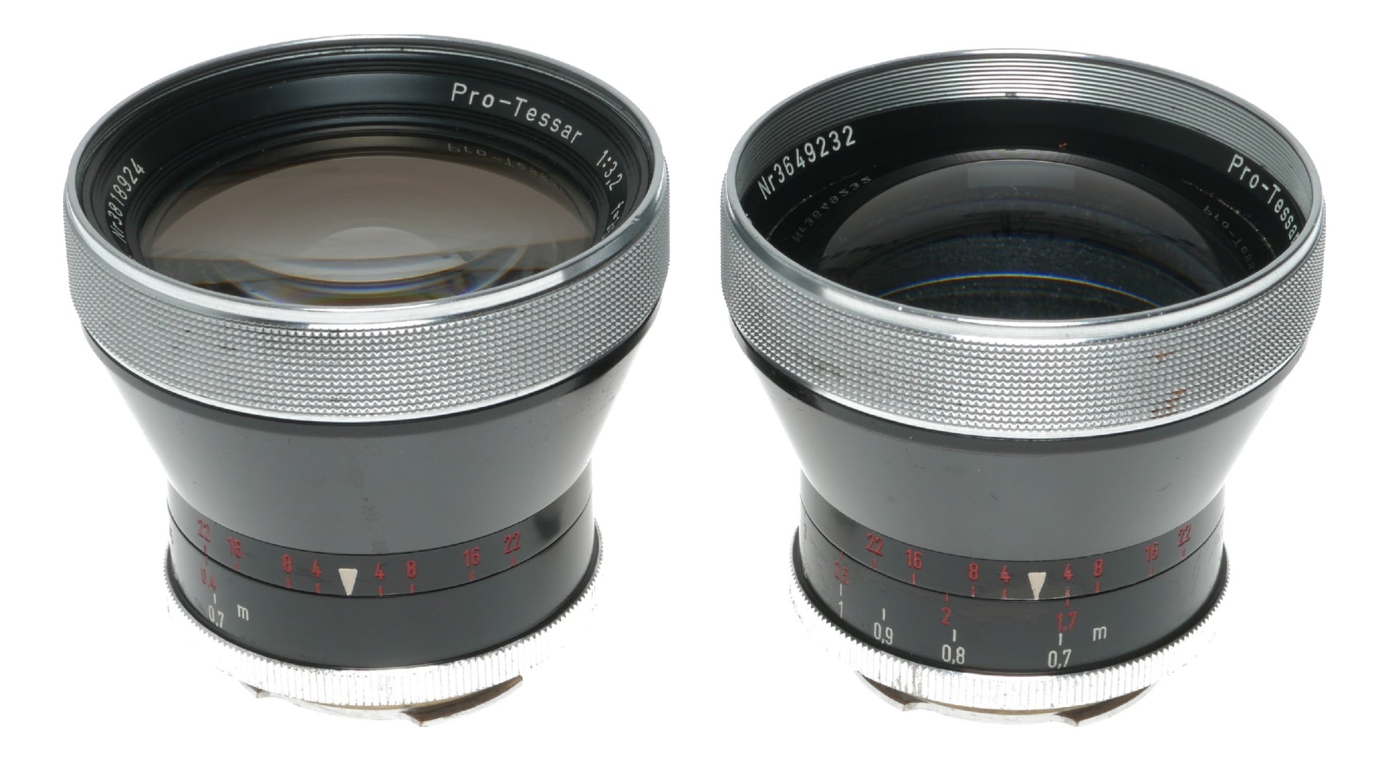 Contax Carl Zeiss Tessar 28-50mm f/2.8 Lens with Accessories and Leather Case - View 6