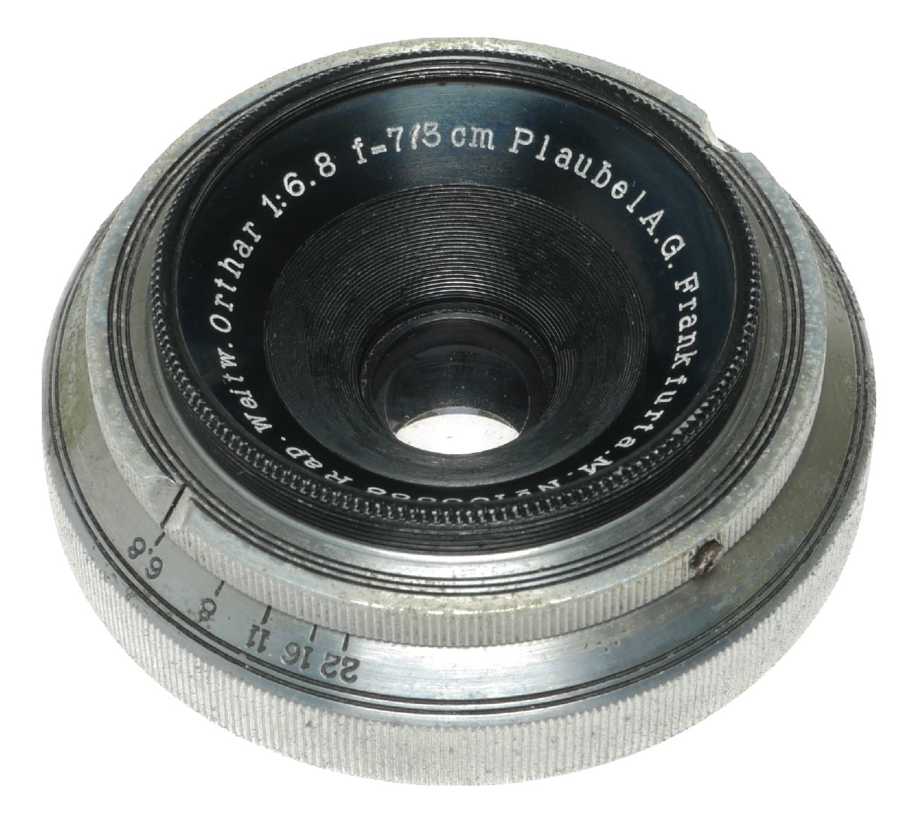 Plaubel Makina Rap. Weiw. Orthar 1:6.8 f=7/8cm Vintage Large Format Camera - View 7
