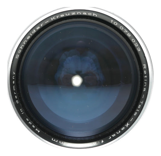 Schneider-Kreuznach Retina-Tele-Xenar 200mm f/4.8 Vintage Camera Lens Made in Germany - View 3