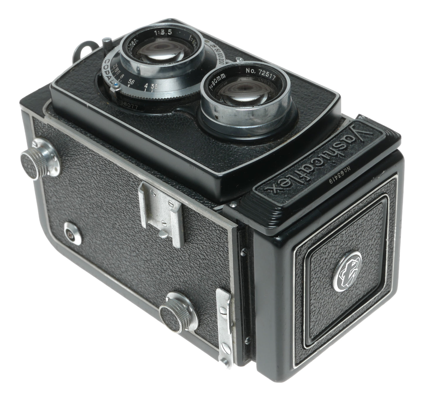Yashica Yashicamatflex Vintage TLR Camera with Yashimar 80mm f/3.5 Lens - View 3