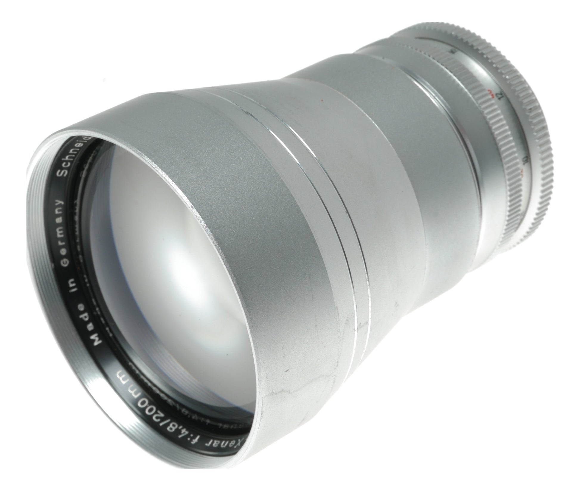 Schneider-Kreuznach Retina-Tele-Xenar 200mm f/4.8 Vintage Camera Lens Made in Germany - View 4