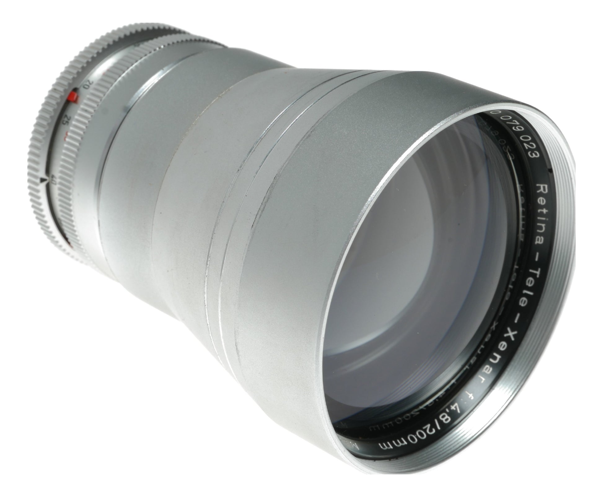 Schneider-Kreuznach Retina-Tele-Xenar 200mm f/4.8 Vintage Camera Lens Made in Germany - View 5