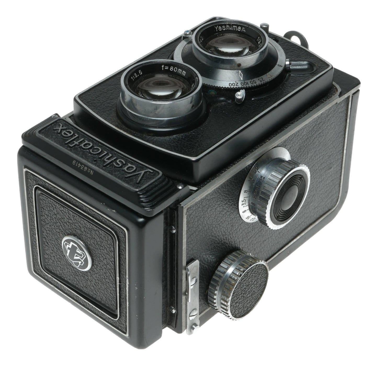 Yashica Yashicamatflex Vintage TLR Camera with Yashimar 80mm f/3.5 Lens - View 4